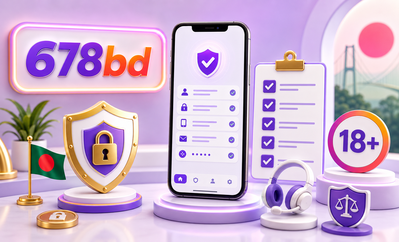 678BD নিরাপত্তা ও 18+ নির্দেশিকা